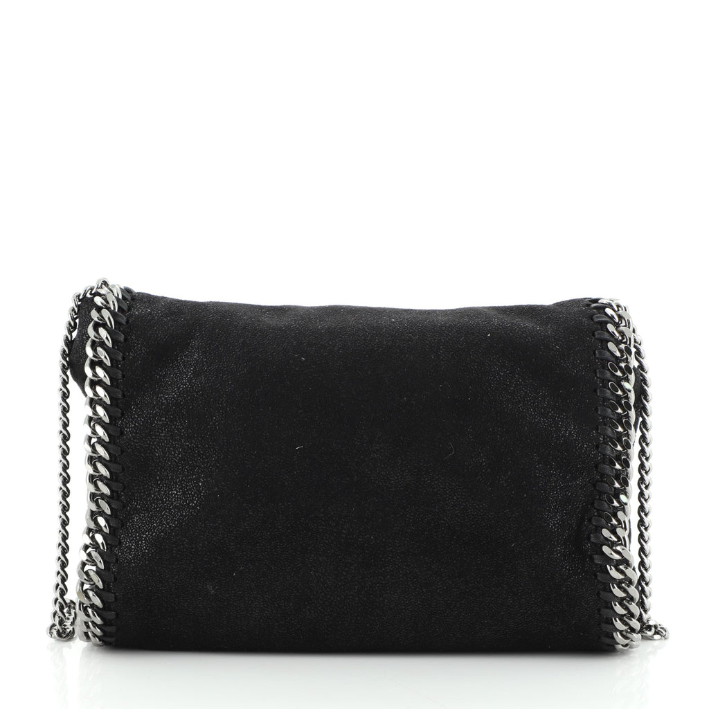 Falabella Fold Over Crossbody Bag Shaggy Deer Mini