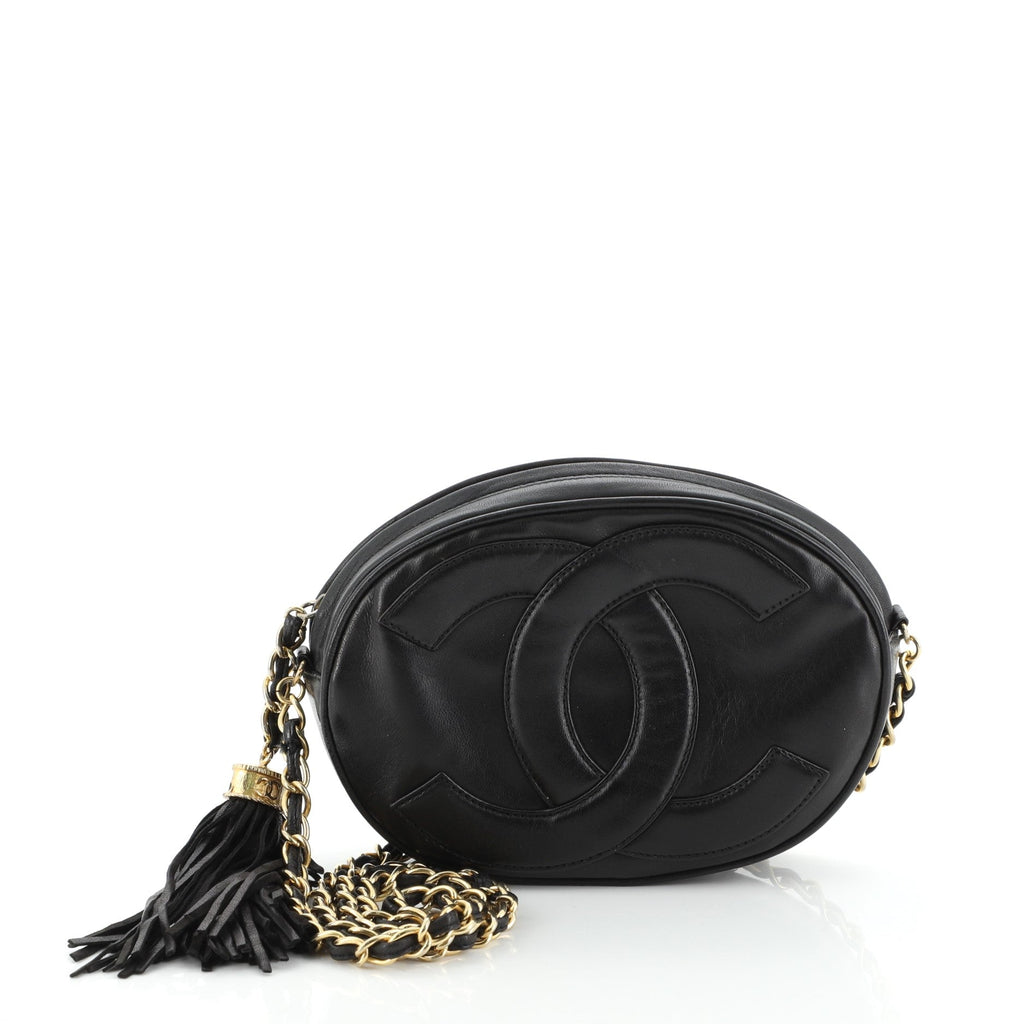 Vintage CC Tassel Camera Bag Lambskin Mini