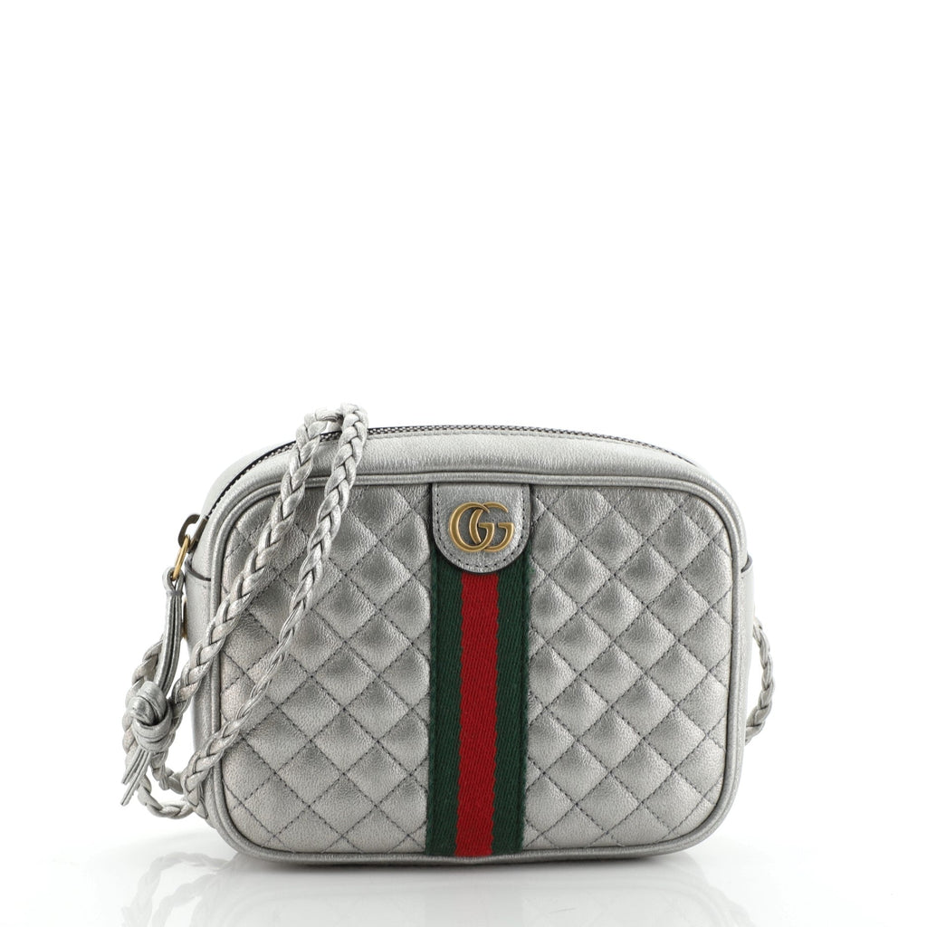 Trapuntata Camera Bag Quilted Leather Mini