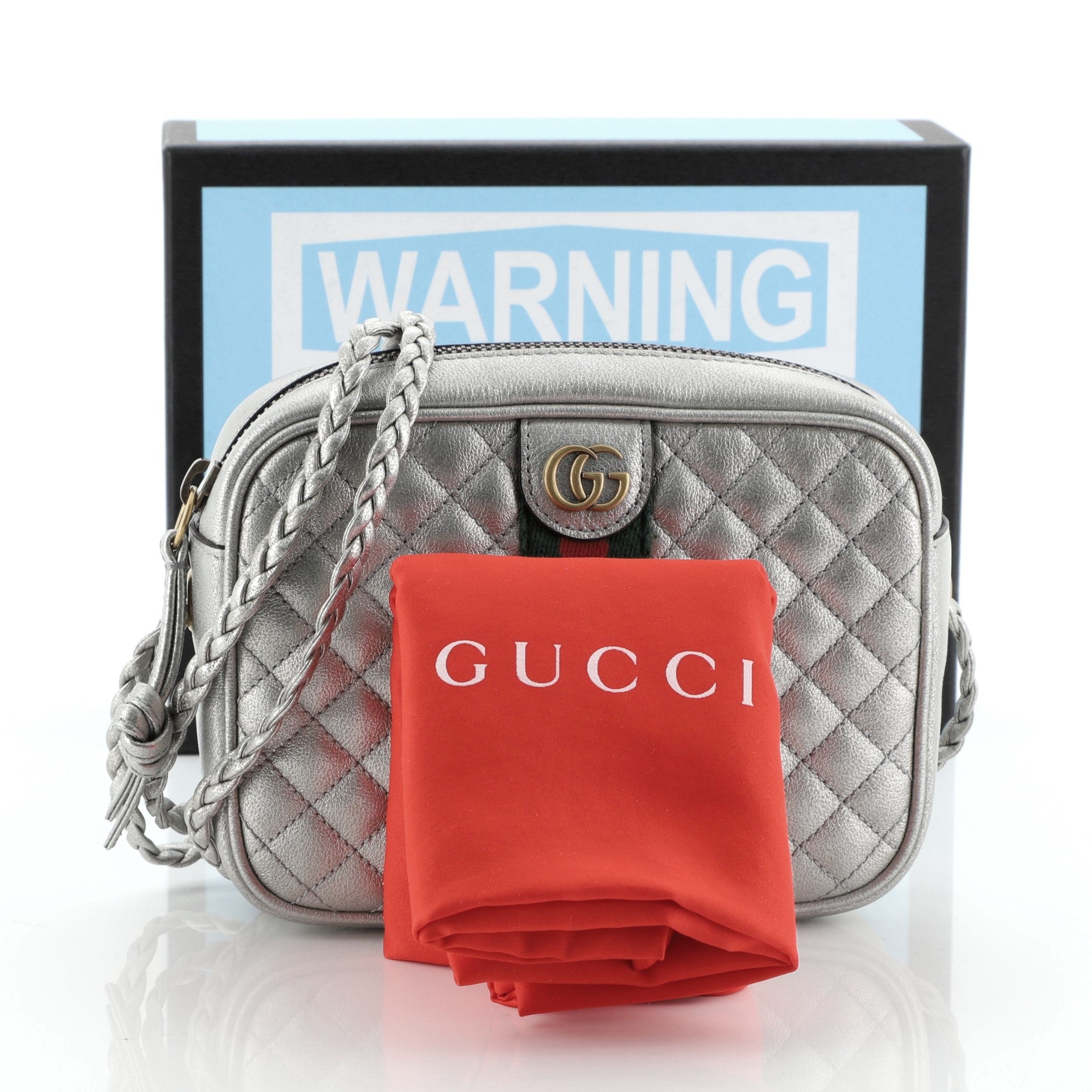 Trapuntata Camera Bag Quilted Leather Mini