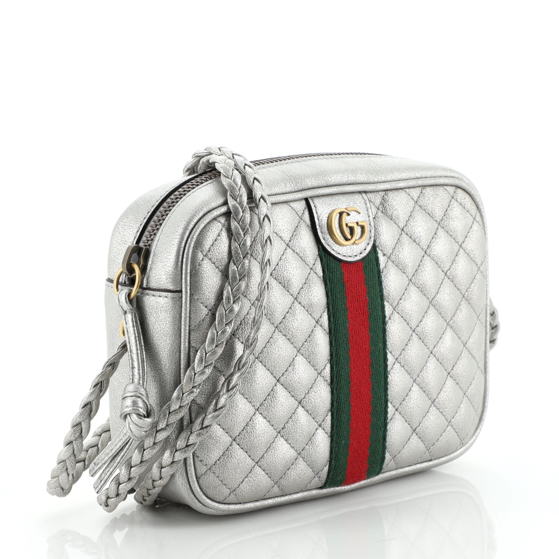 Trapuntata Camera Bag Quilted Leather Mini