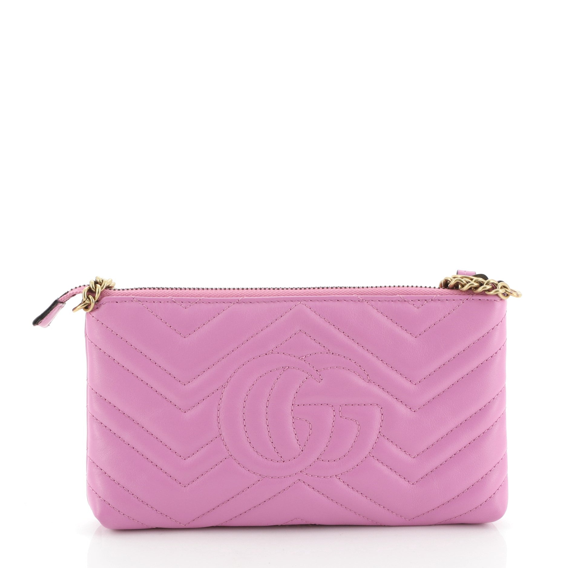 GG Marmont Chain Shoulder Bag Matelasse Leather Mini