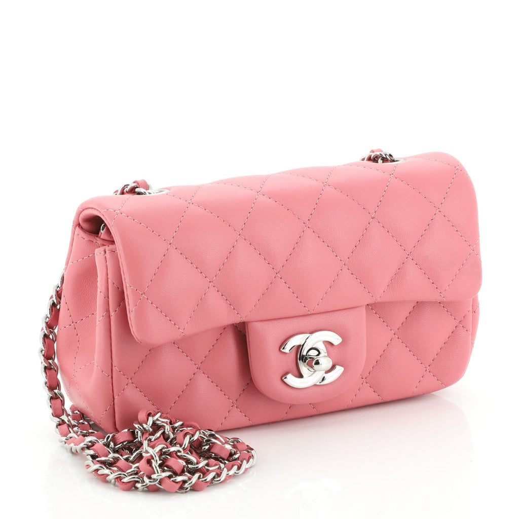 Classic Single Flap Bag Quilted Lambskin Extra Mini