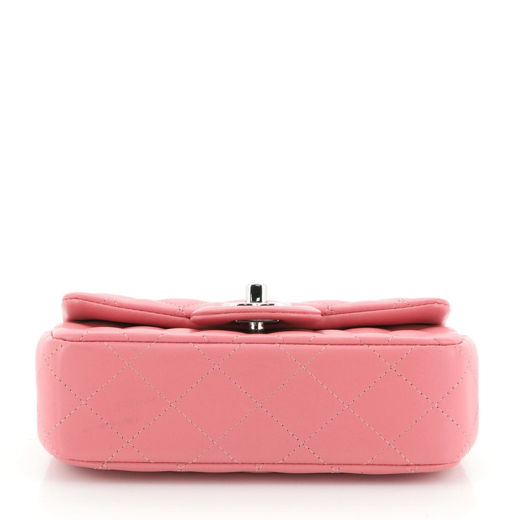 Classic Single Flap Bag Quilted Lambskin Extra Mini