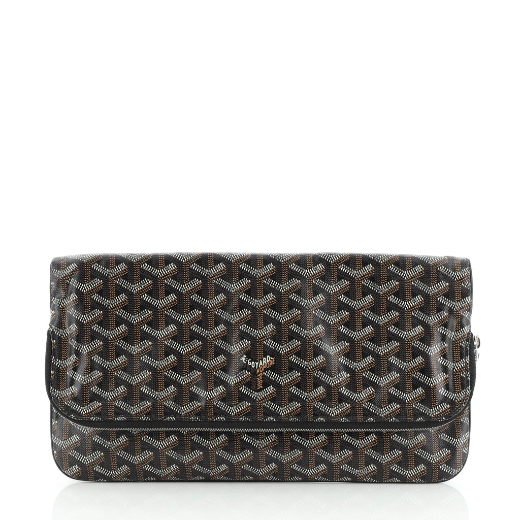 Saint Marie Clutch Coated Canvas