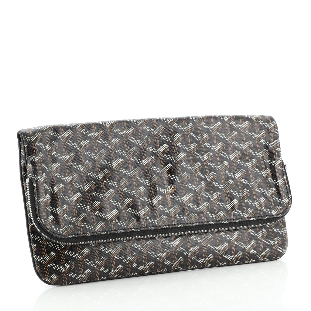 Saint Marie Clutch Coated Canvas