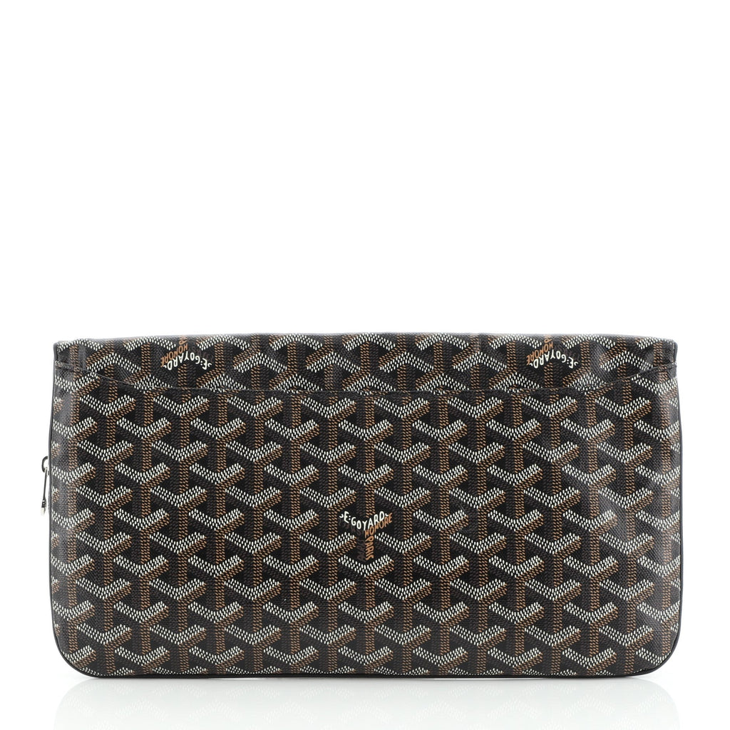 Saint Marie Clutch Coated Canvas