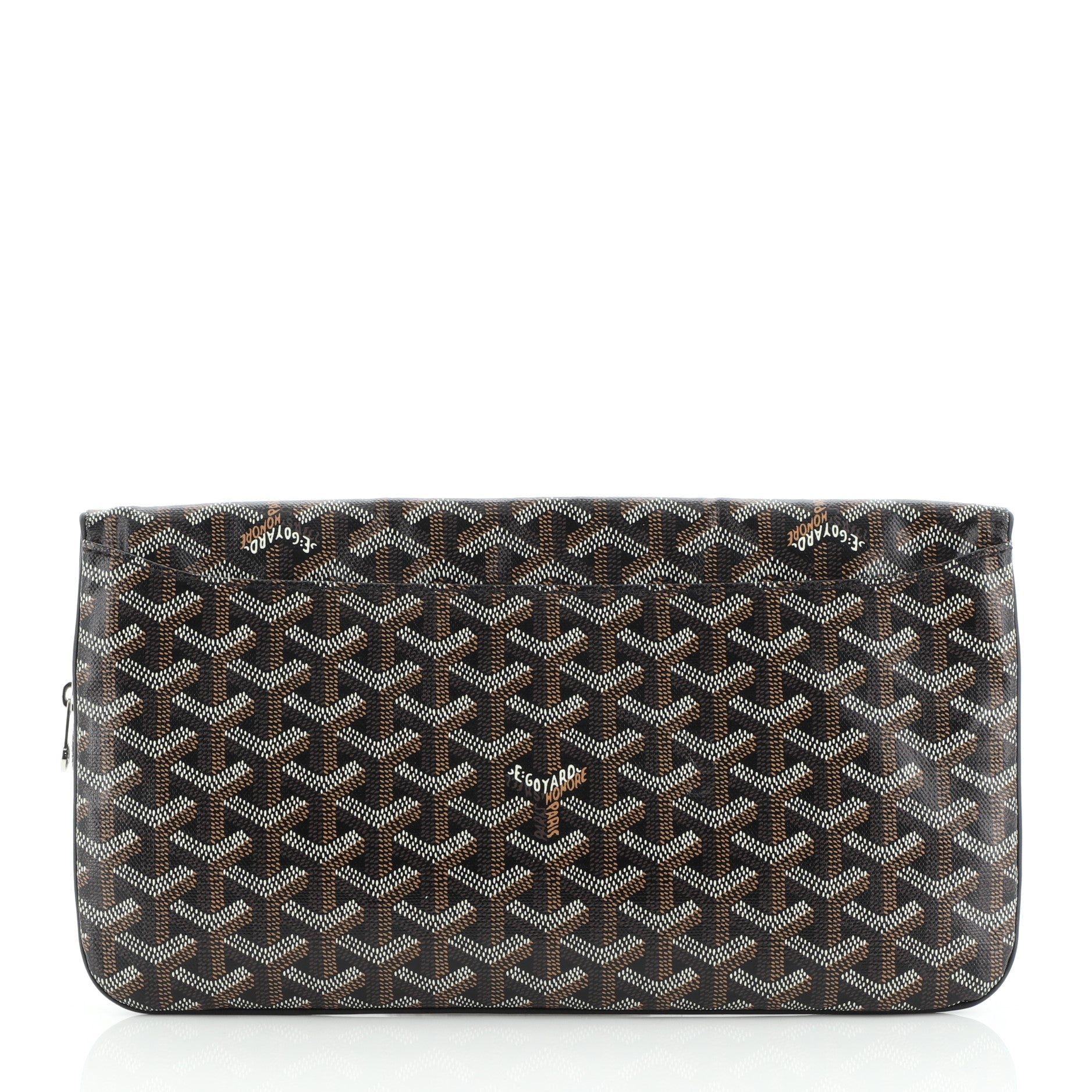 Saint Marie Clutch Coated Canvas