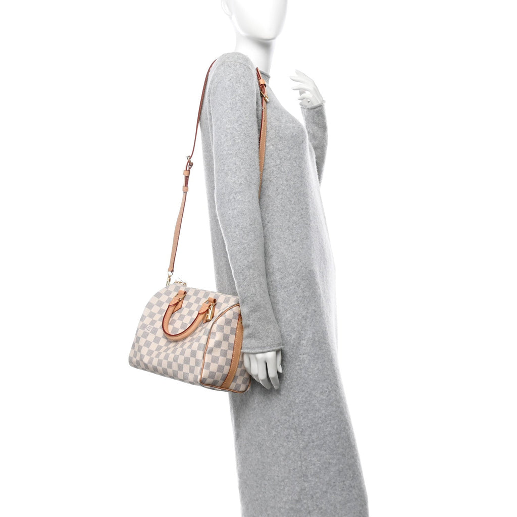 Damier Azur Speedy Bandouliere 25