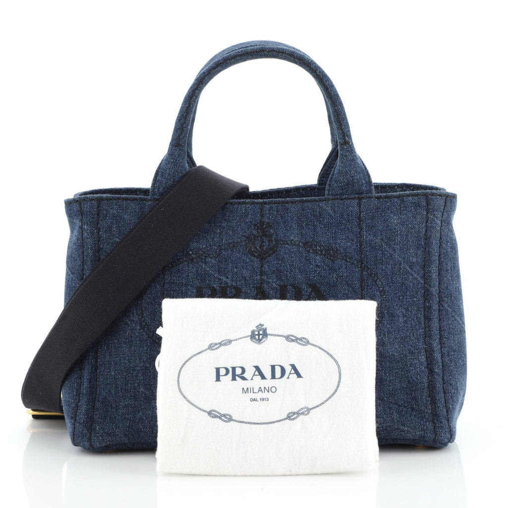 Canapa Convertible Tote Denim Mini
