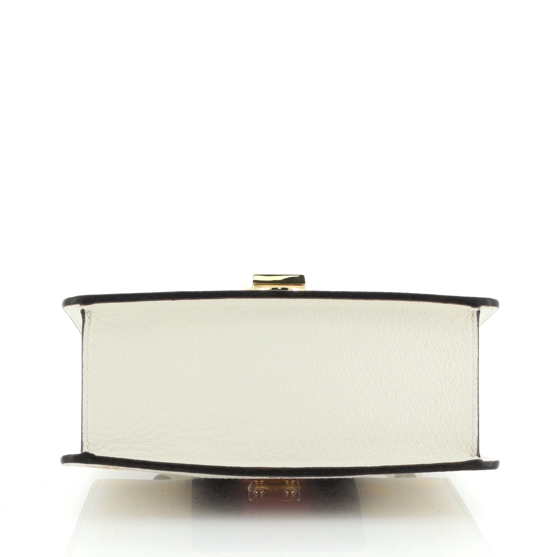 Sylvie Top Handle Bag Printed Leather Mini