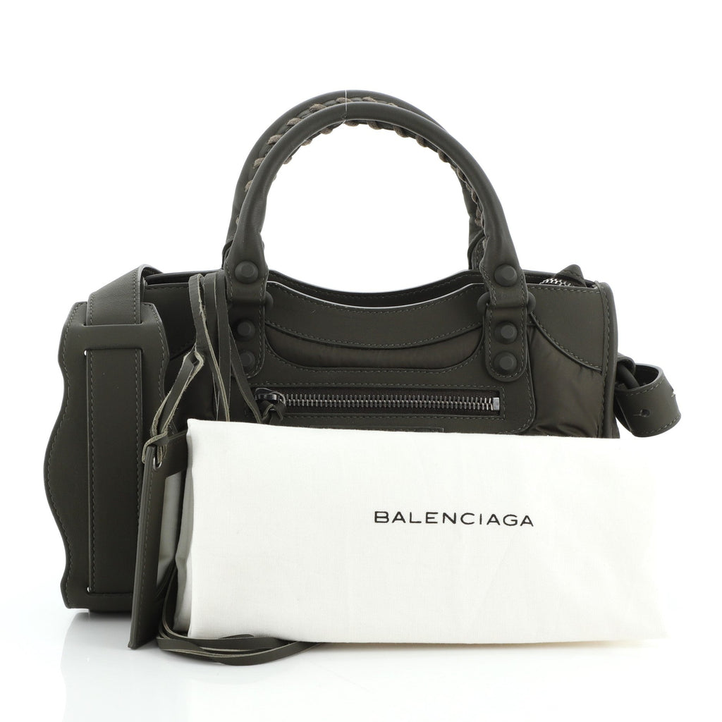 City Classic Studs Bag Nylon Mini