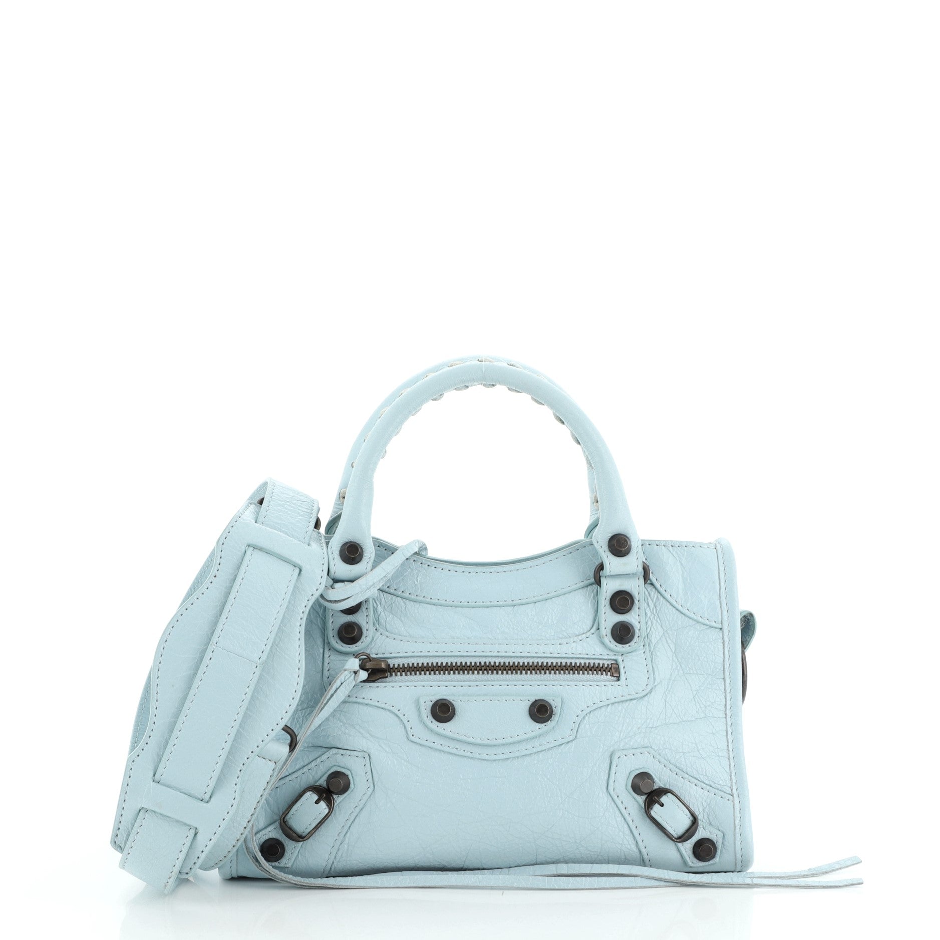 City Classic Studs Bag Leather Mini