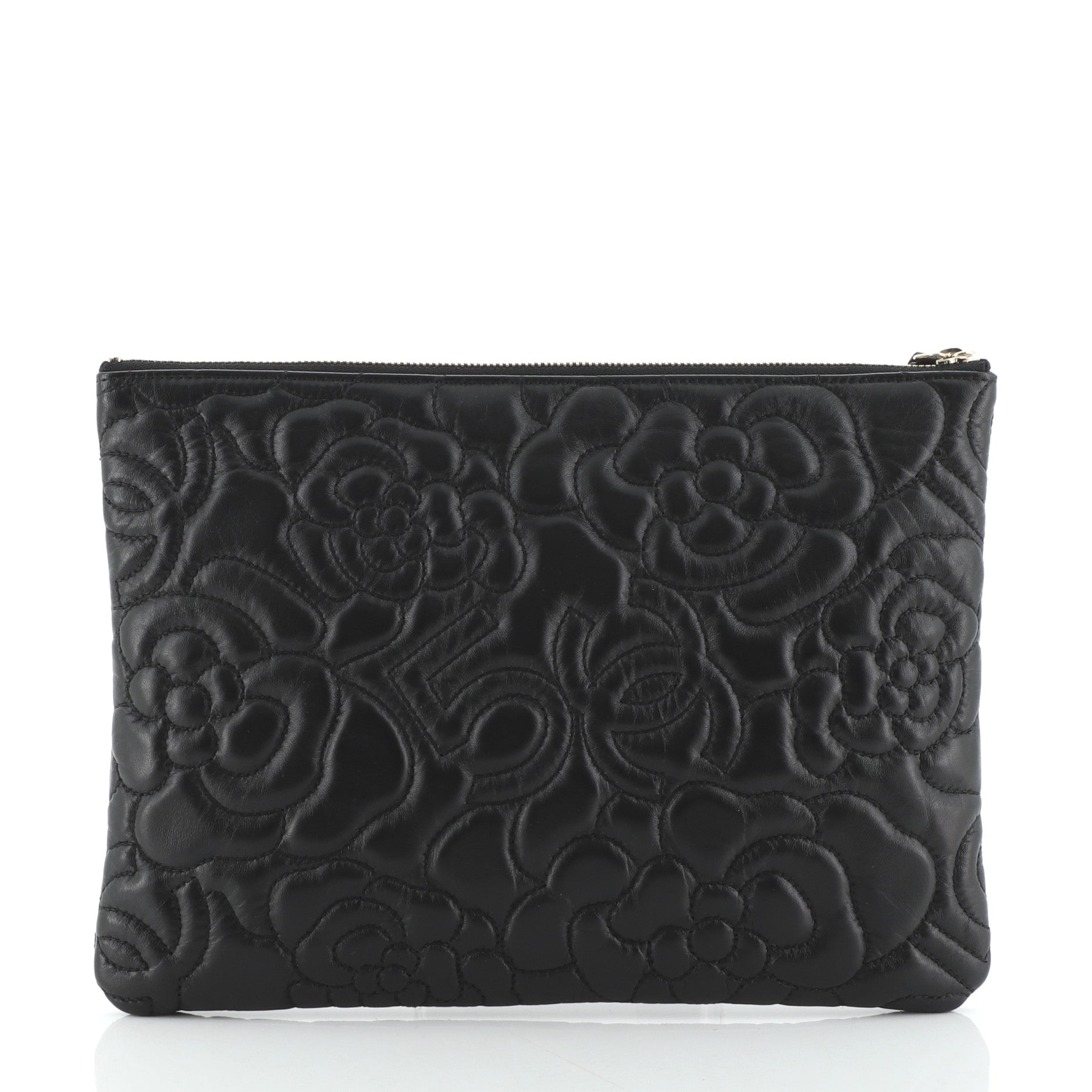 O Case Clutch Camellia Lambskin Medium