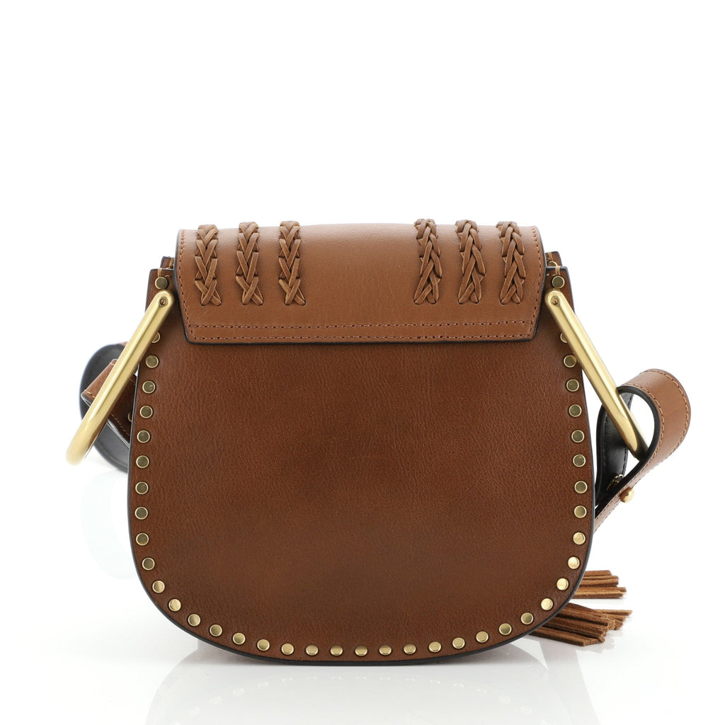 Hudson Handbag Whipstitch Leather Mini