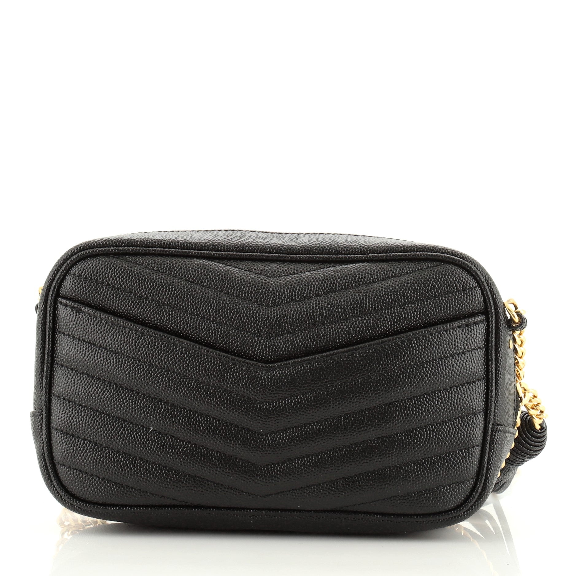 Lou Camera Bag Matelasse Chevron Leather Mini