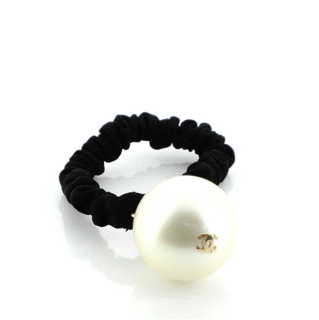 Pearl Hair Tie Resin XS