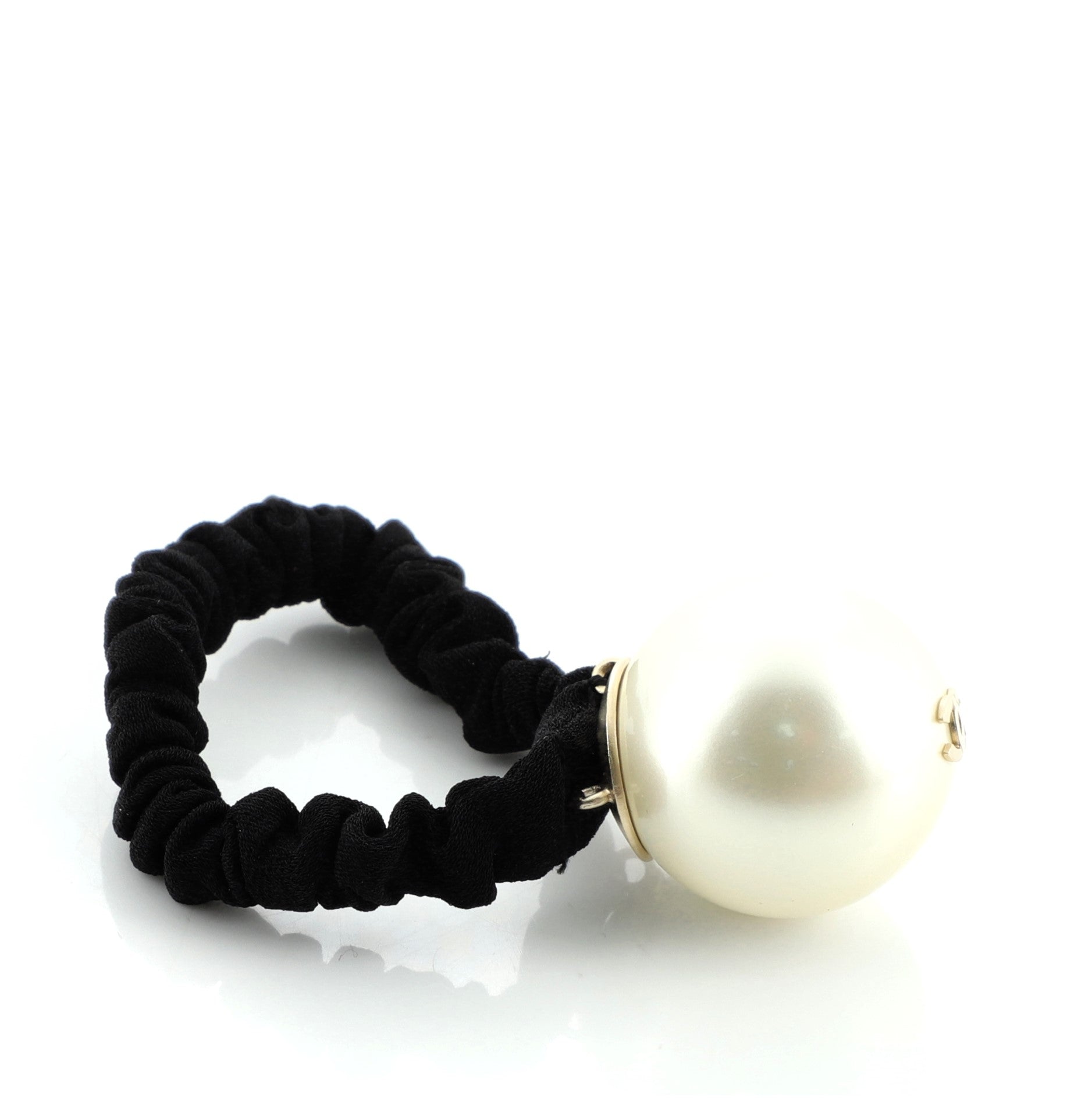 Pearl Hair Tie Resin XS