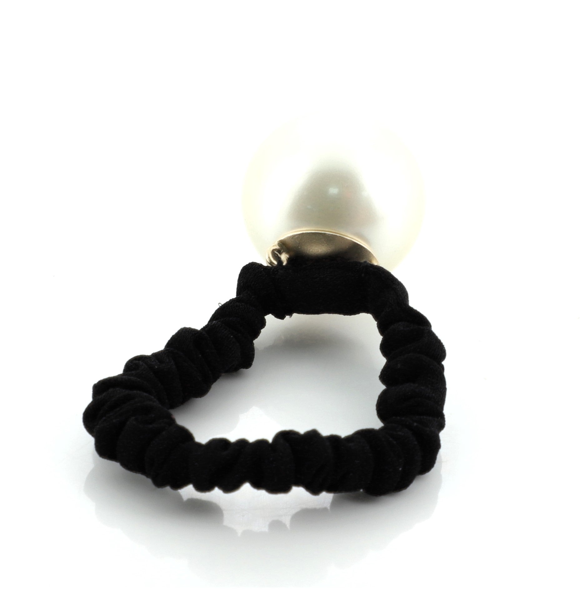Pearl Hair Tie Resin XS