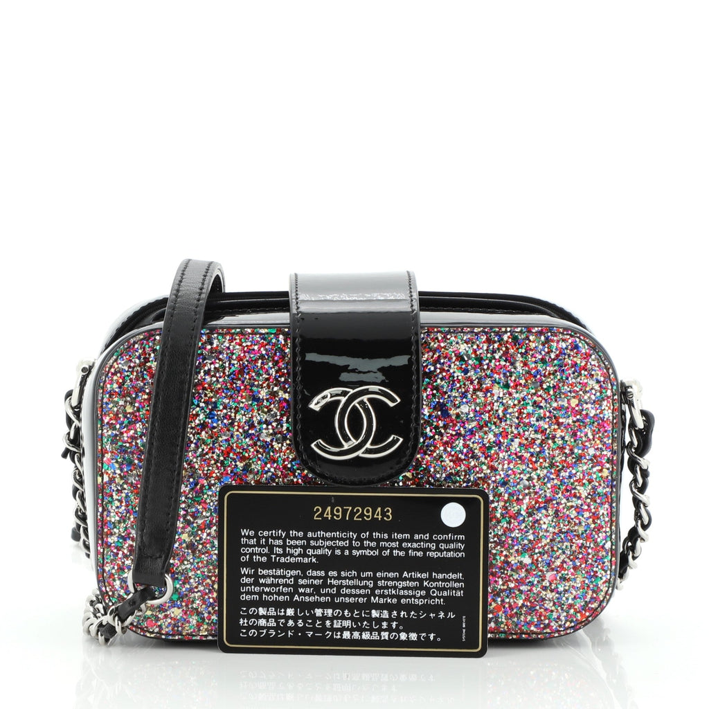 Ground Control Camera Case Bag Glittered PVC with Patent Mini