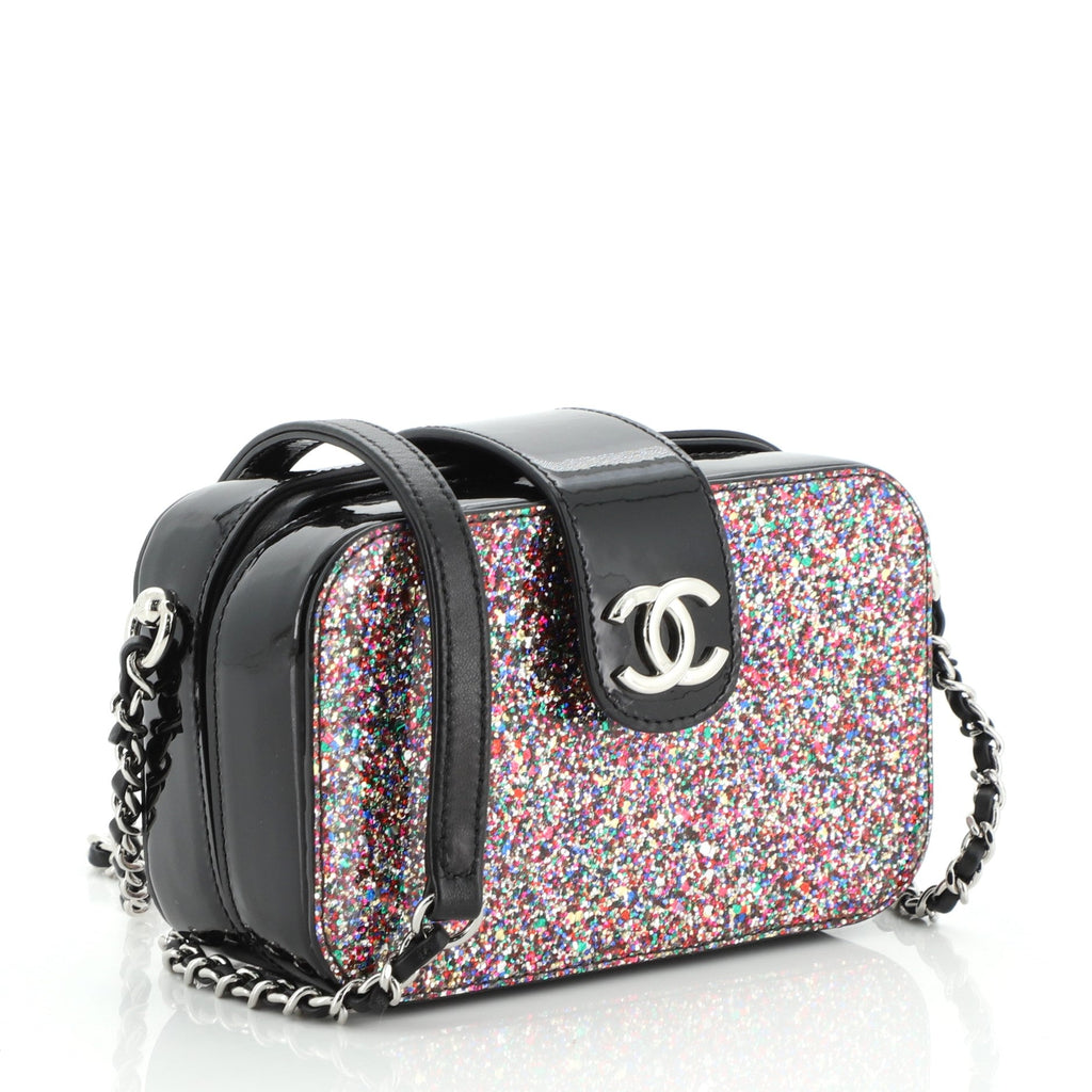 Ground Control Camera Case Bag Glittered PVC with Patent Mini