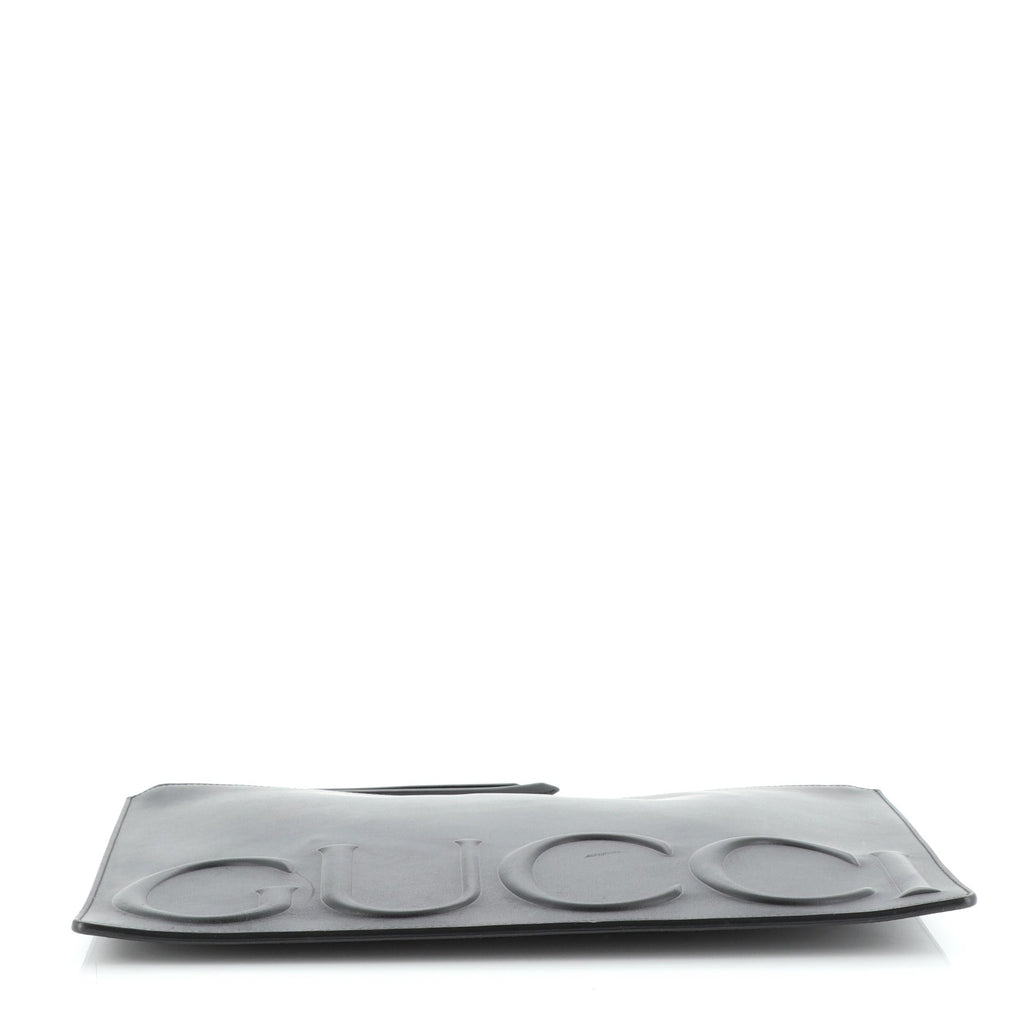 XL Zip Clutch Leather