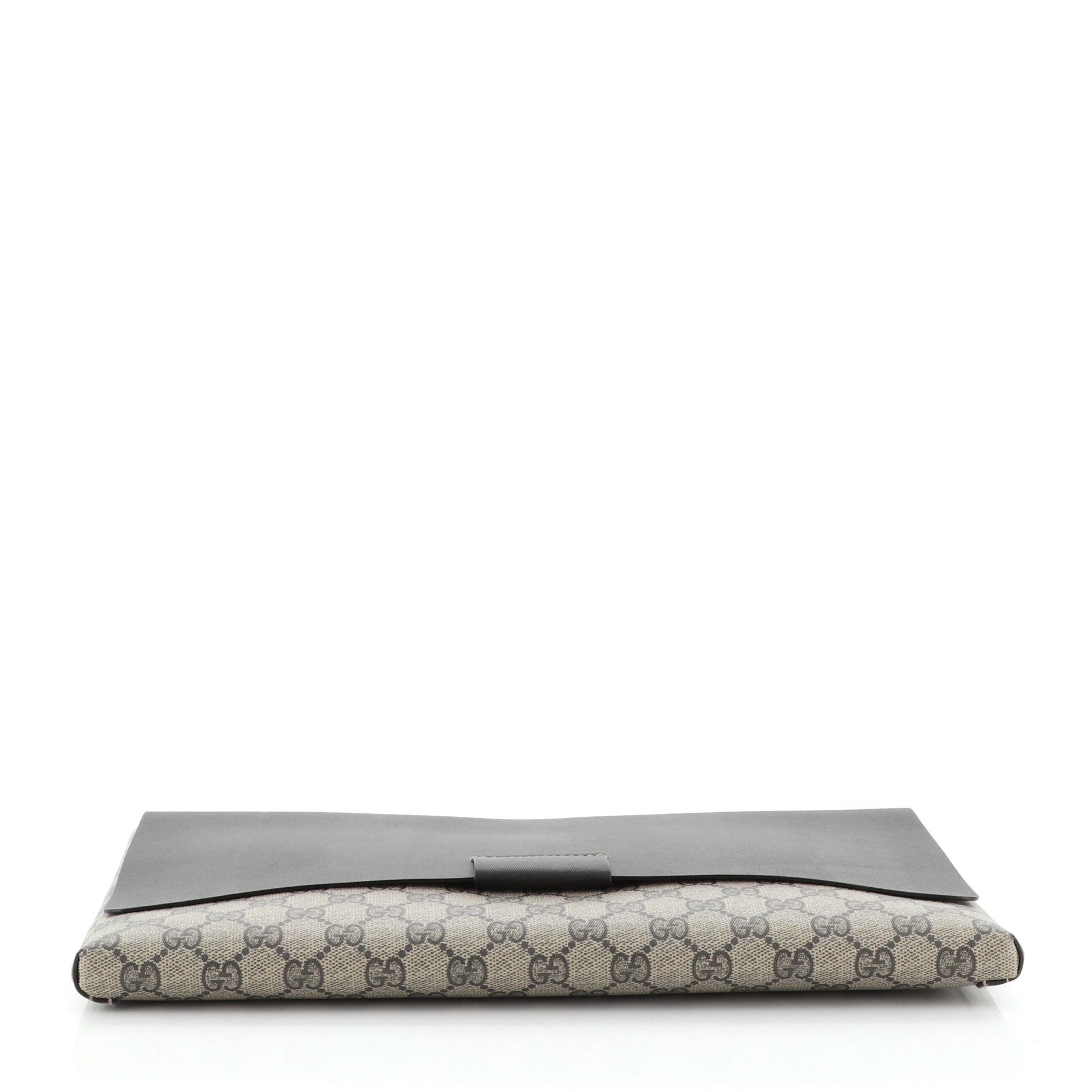 Envelope Clutch GG Canvas and Leather Large