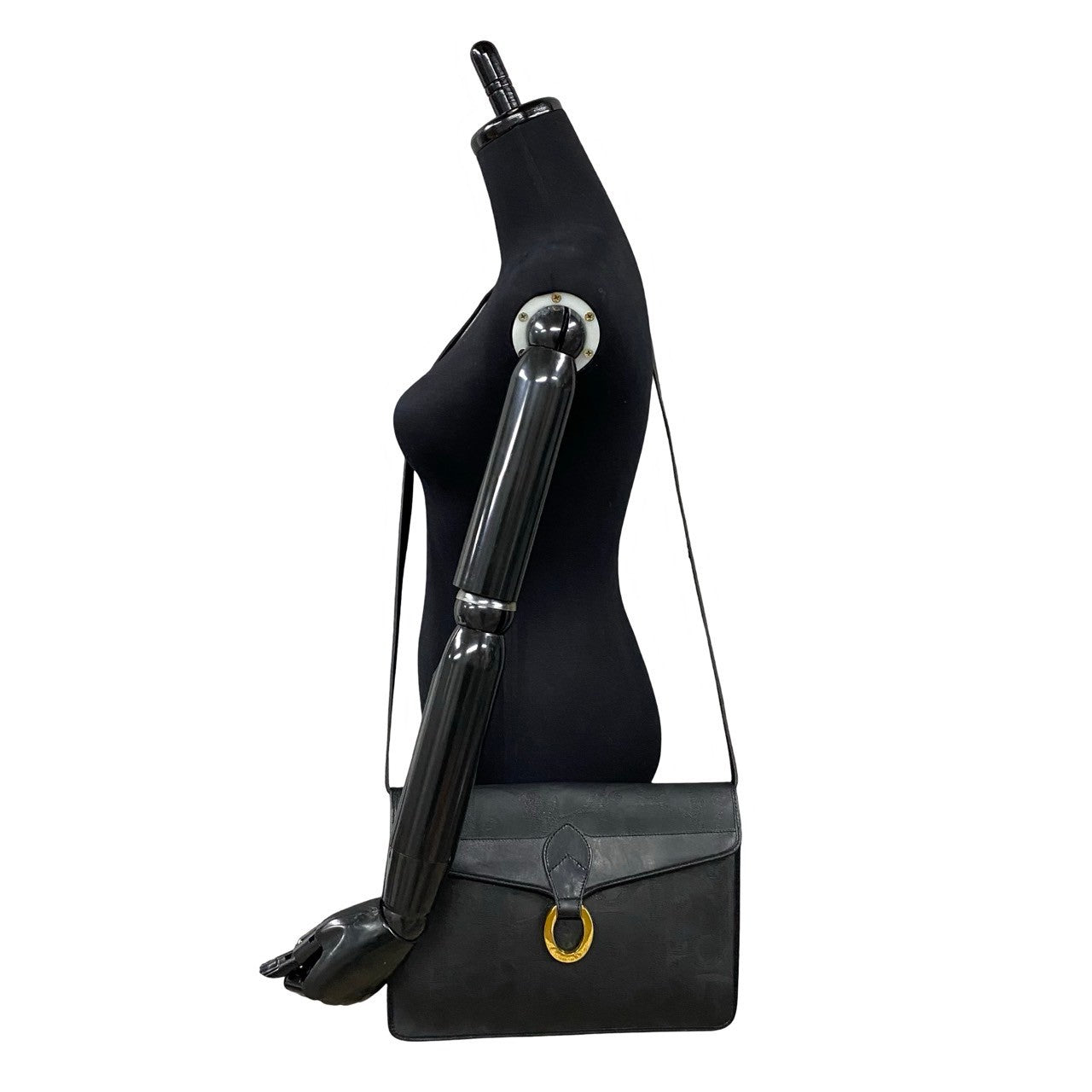 Christian Dior Trotter Leather Shoulder Bag