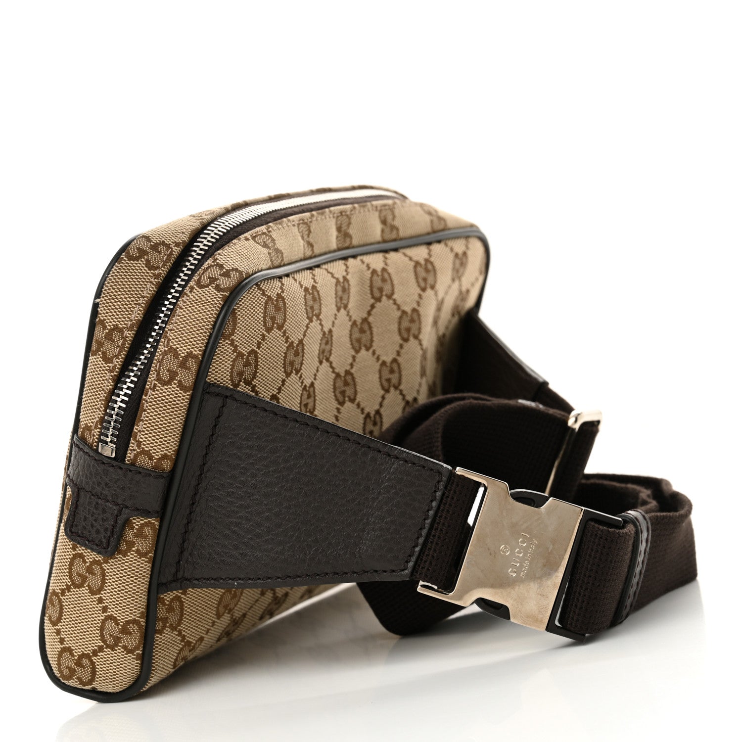 Monogram Belt Bag Dark Brown