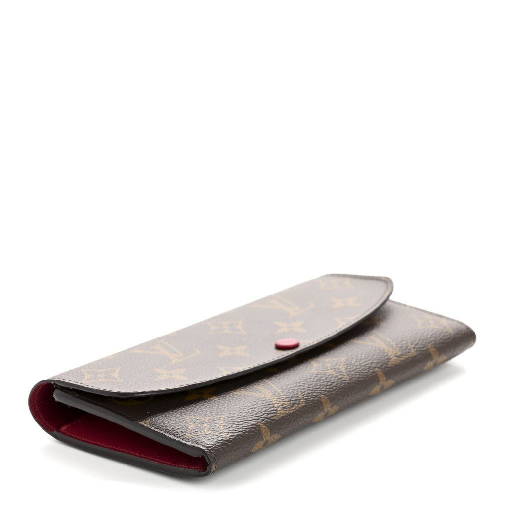 Monogram Emilie Wallet Fuchsia