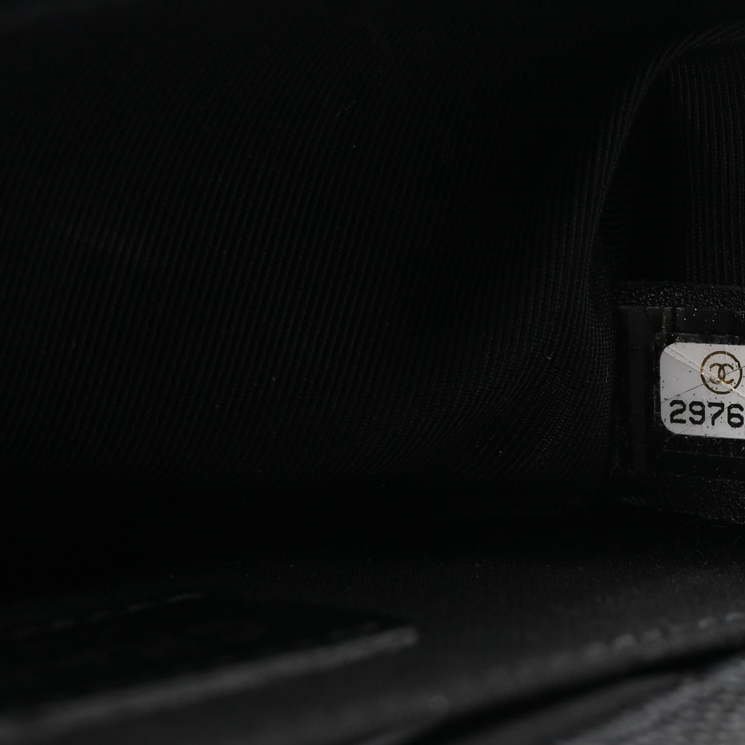 Caviar Quilted Small Boy Flap Black
