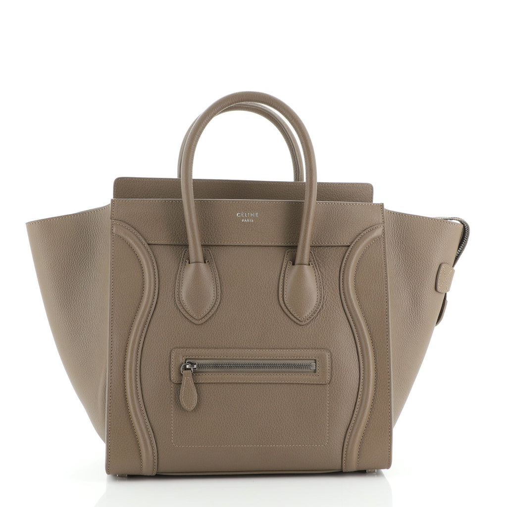 Luggage Bag Grainy Leather Mini