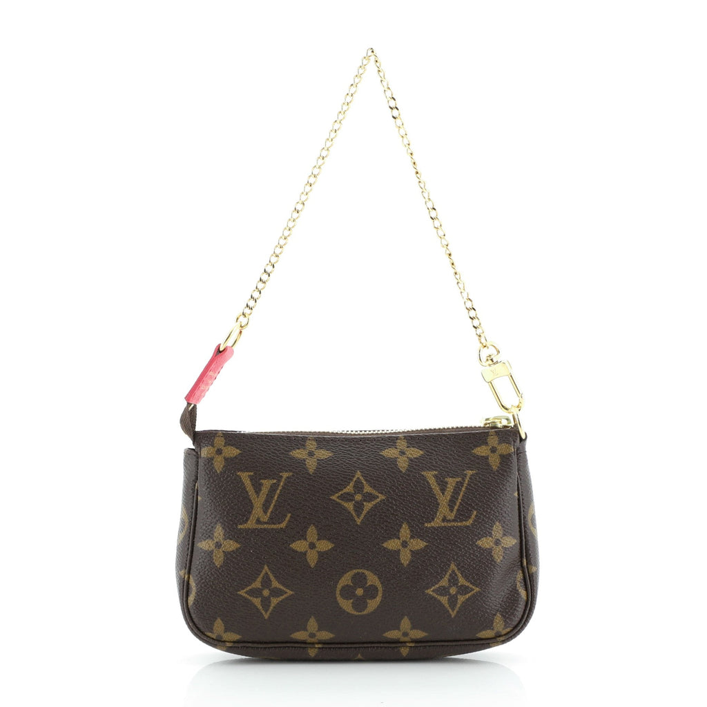 Pochette Accessoires Limited Edition Vivienne Holiday Monogram Canvas Mini