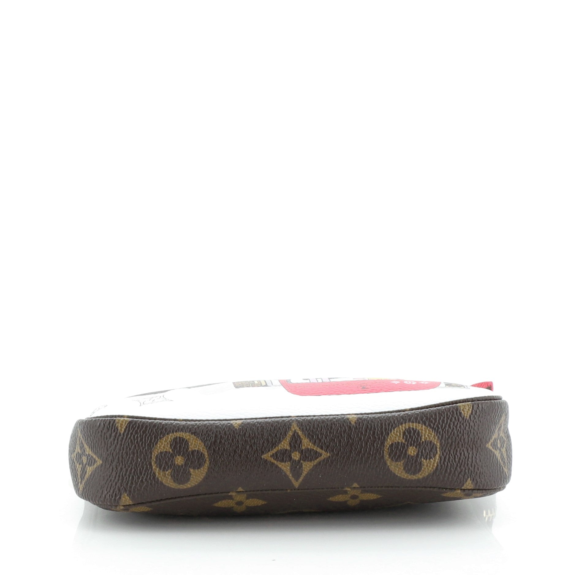 Pochette Accessoires Limited Edition Vivienne Holiday Monogram Canvas Mini