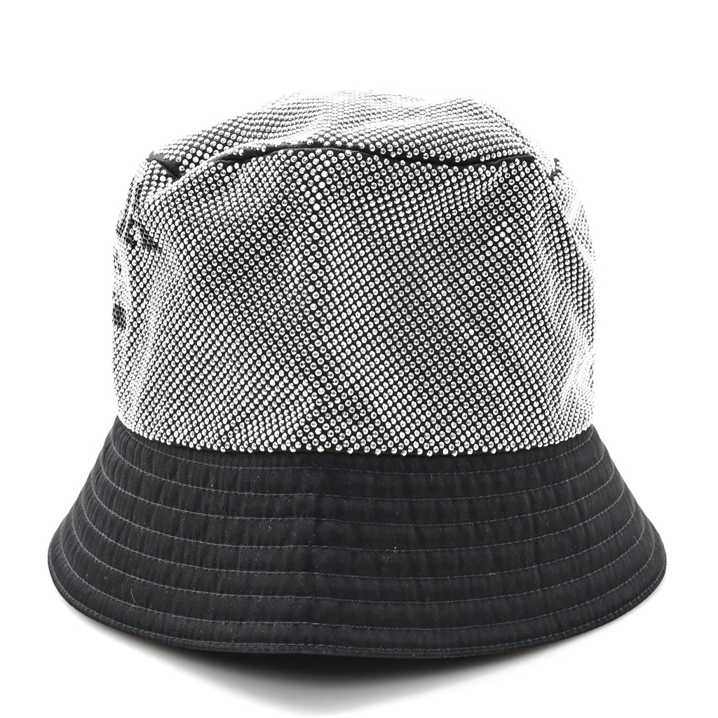 Crystal Tessuto Bucket Hat L Black Acciaio