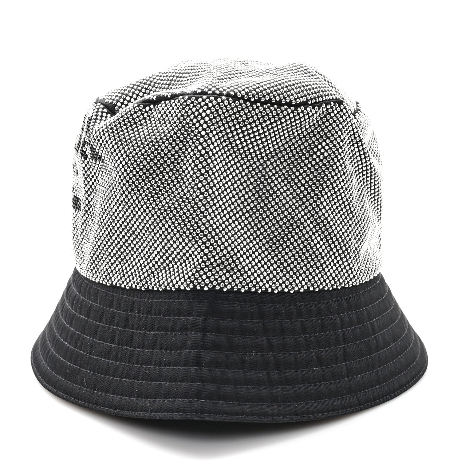 Crystal Tessuto Bucket Hat L Black Acciaio