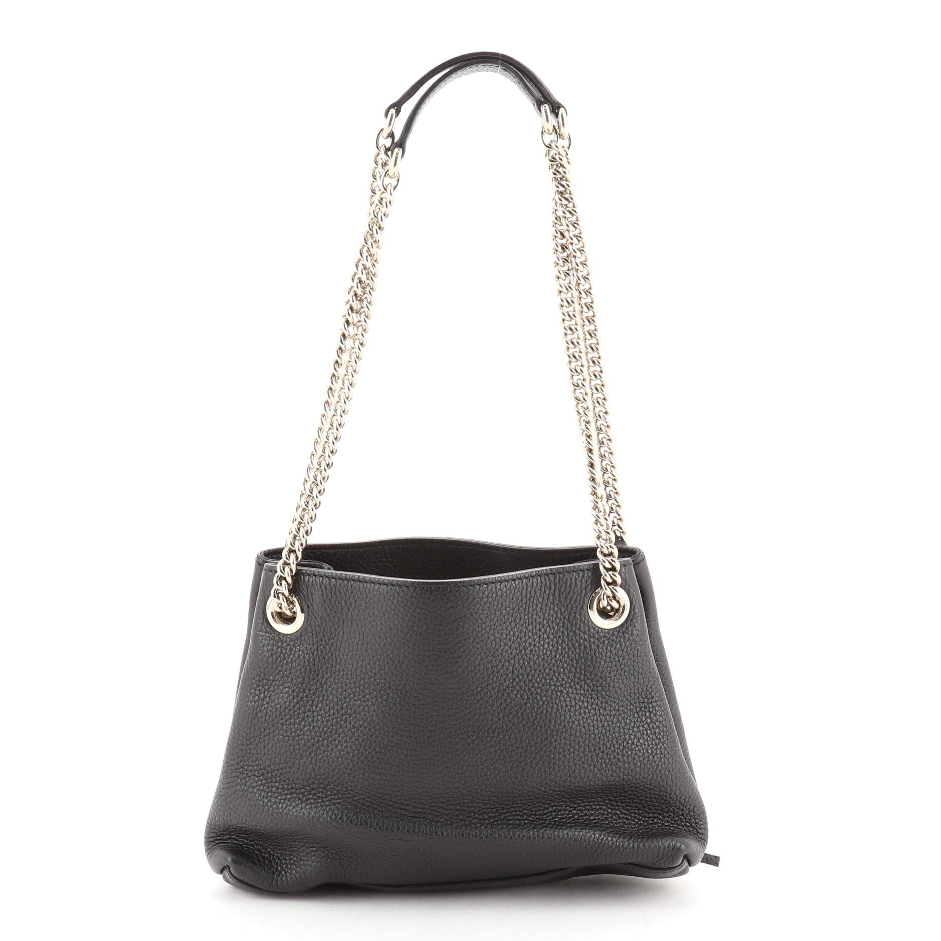 Soho Chain Strap Shoulder Bag Leather Mini