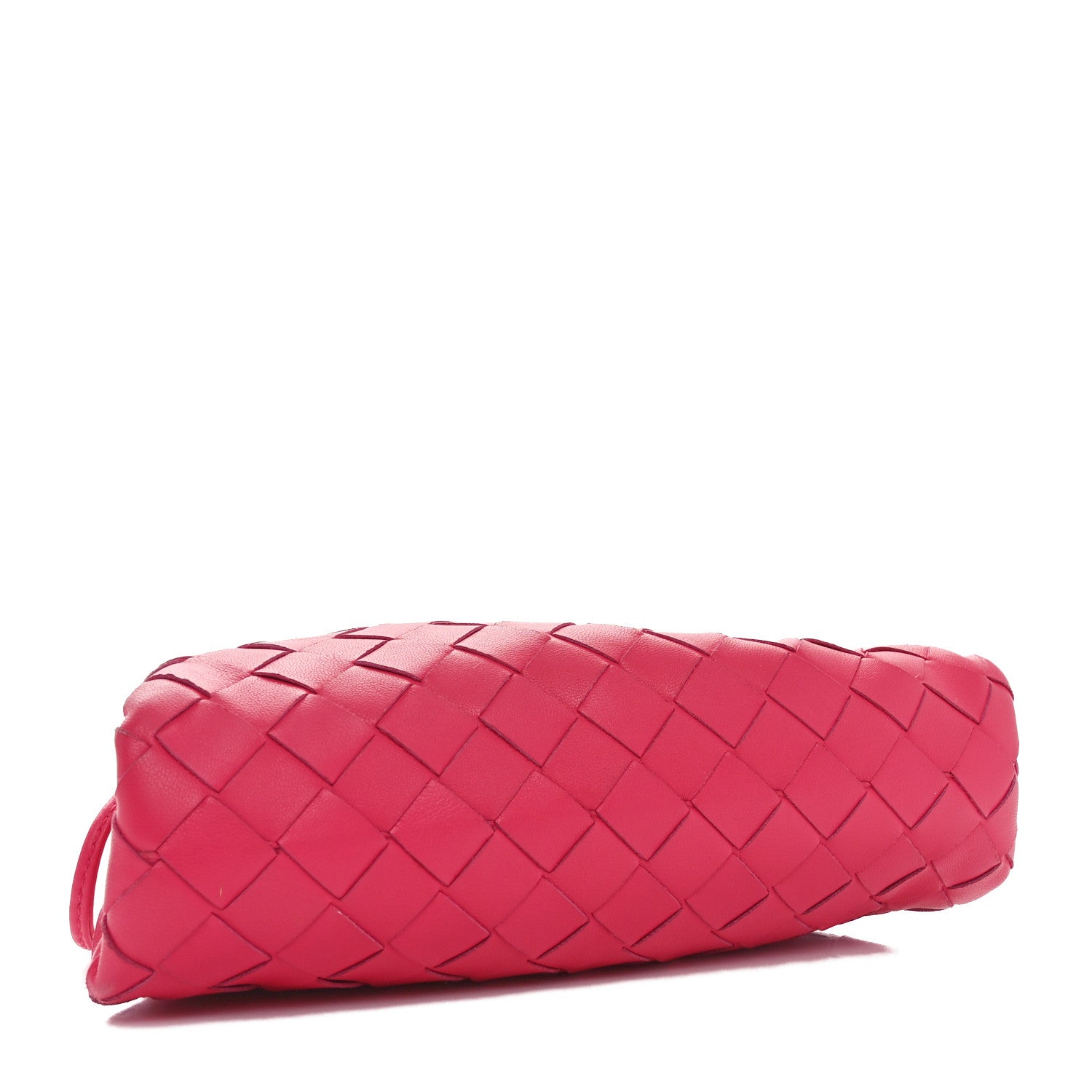 Nappa Intrecciato The Mini Pouch Rosa Shock