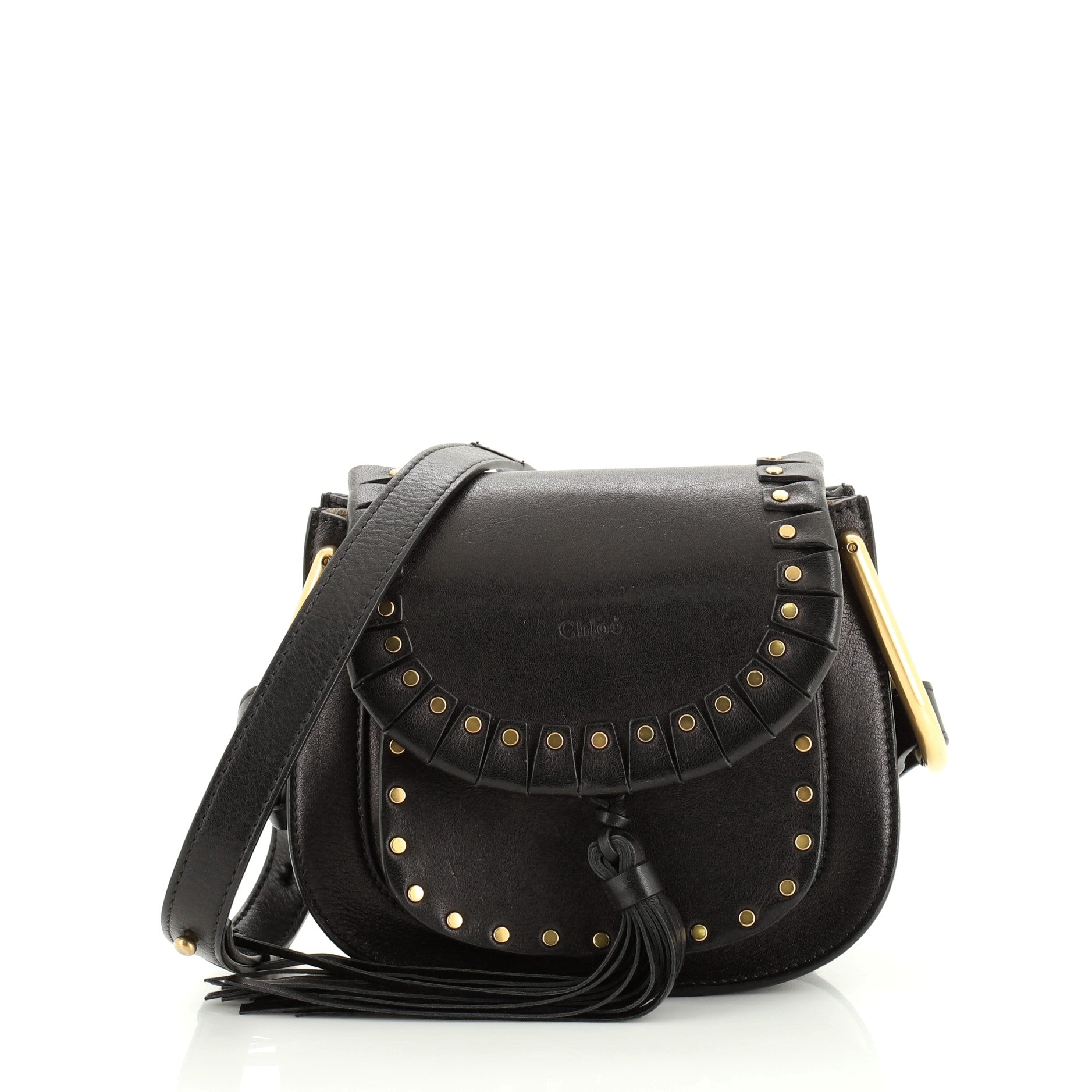 Hudson Handbag Studded Leather Mini