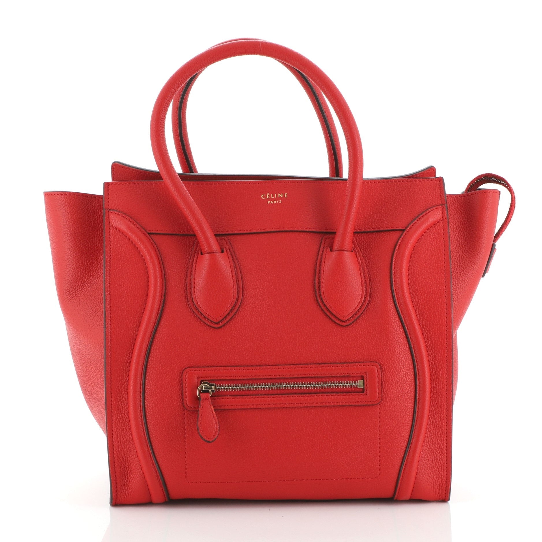 Luggage Bag Grainy Leather Mini