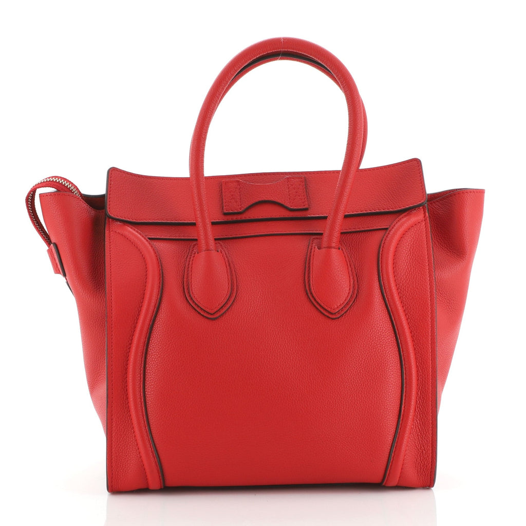 Luggage Bag Grainy Leather Mini