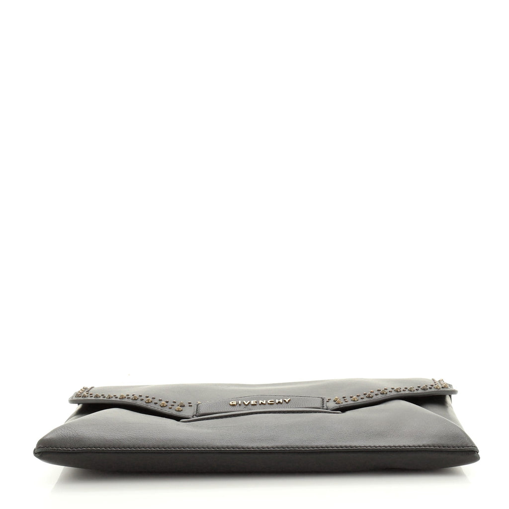 Antigona Envelope Clutch Studded Leather Medium