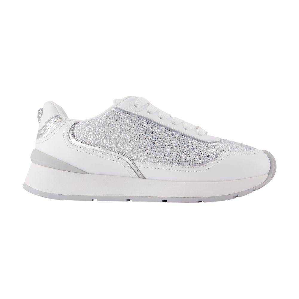 Women's Sneakers - Versace - Leather - White