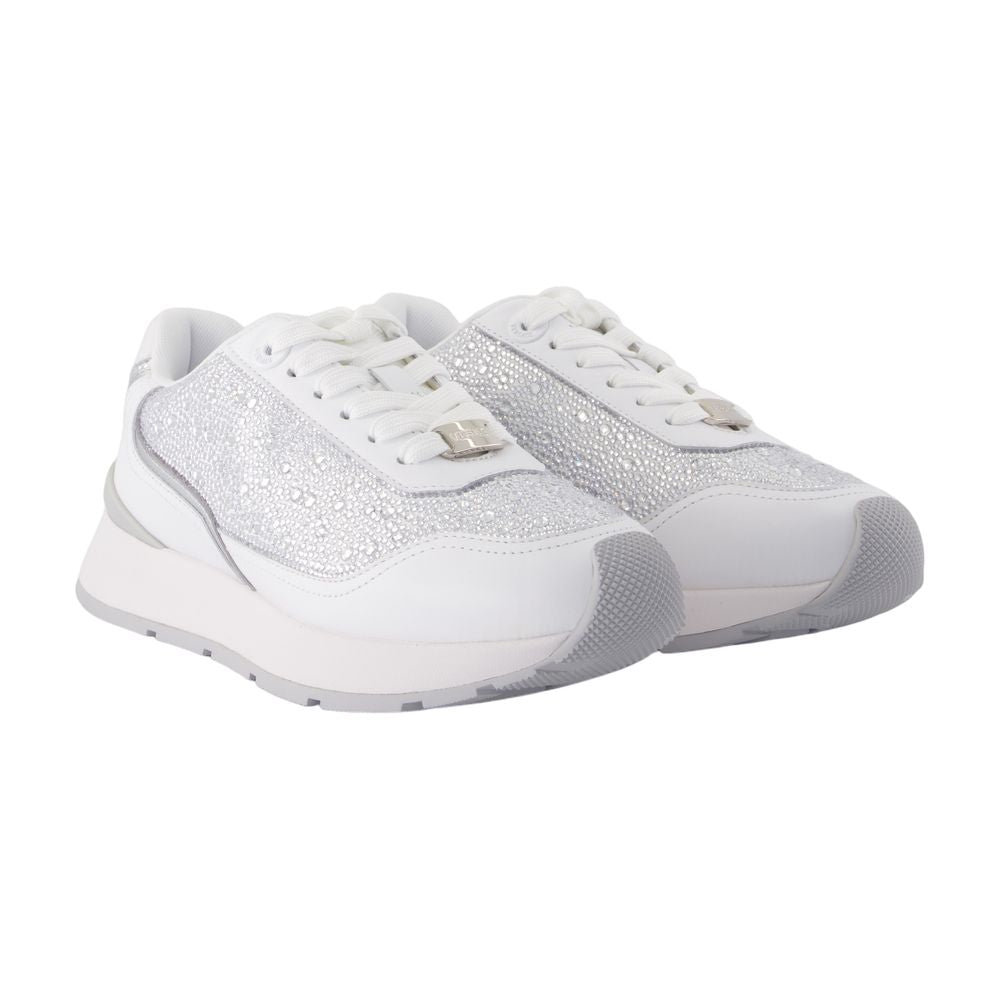 Women's Sneakers - Versace - Leather - White