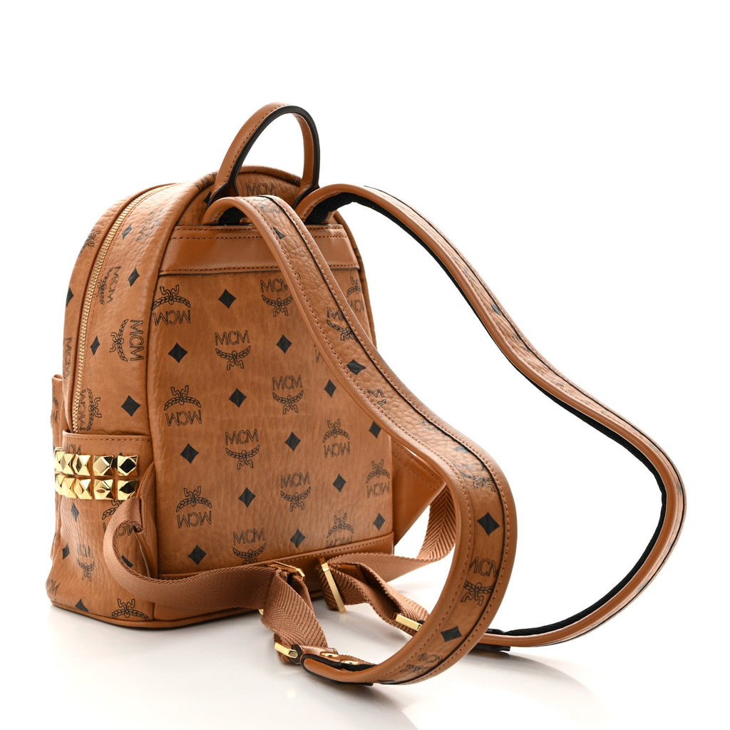 Visetos Side Stud Mini Stark Backpack Cognac