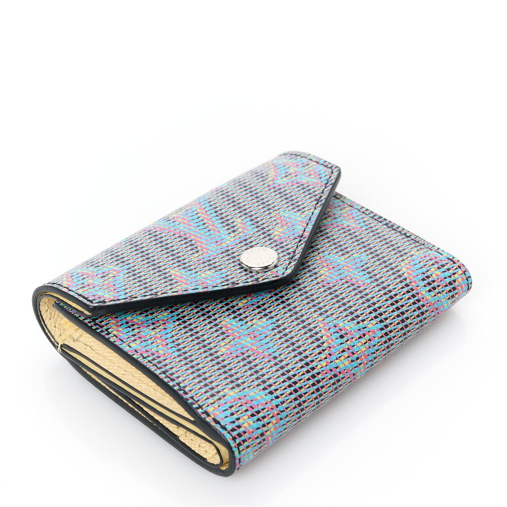 Monogram LV Pop Zoe Wallet Blue