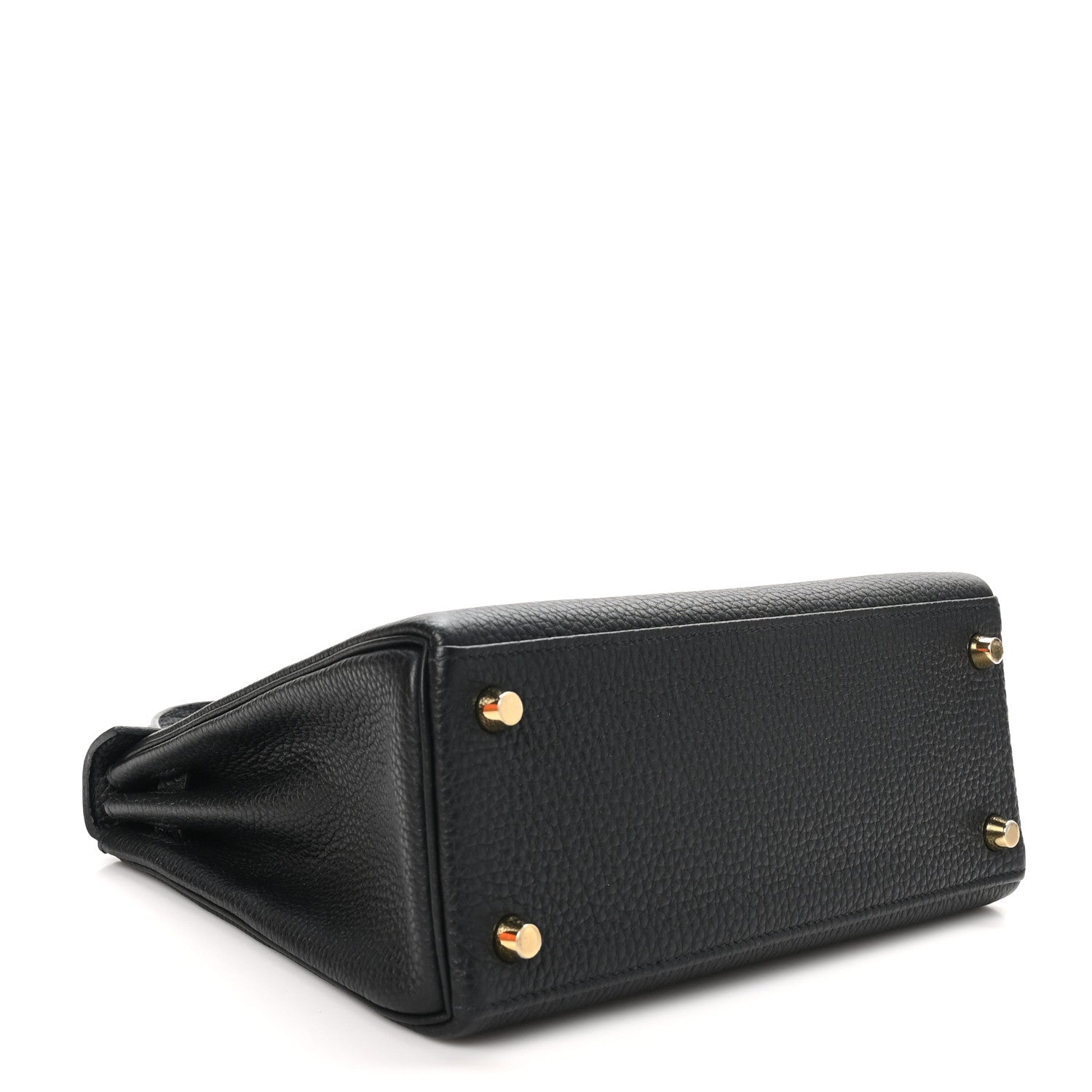 Togo Lizard Kelly Retourne Touch 25 Black