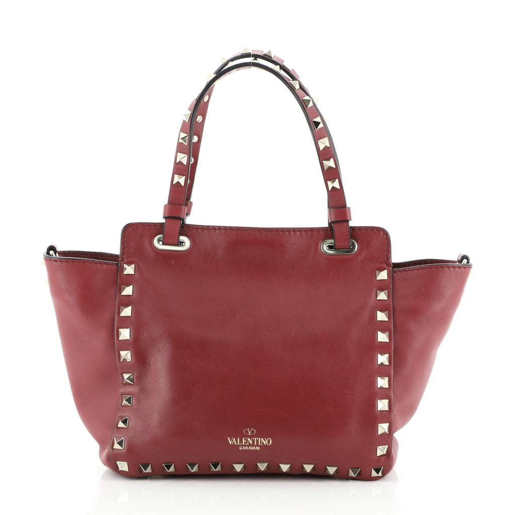 Rockstud Tote Soft Leather Mini