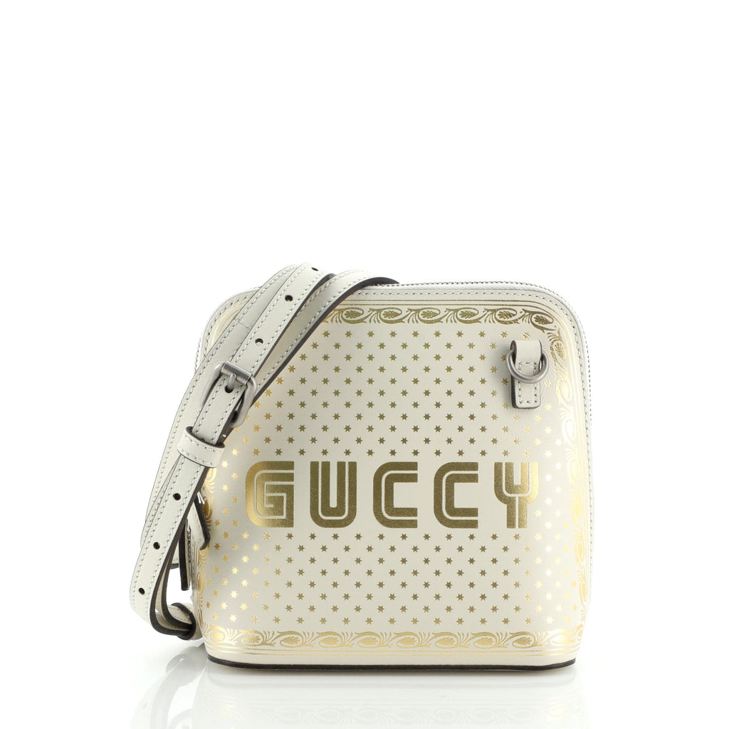 Dome Crossbody Bag Limited Edition Printed Leather Mini