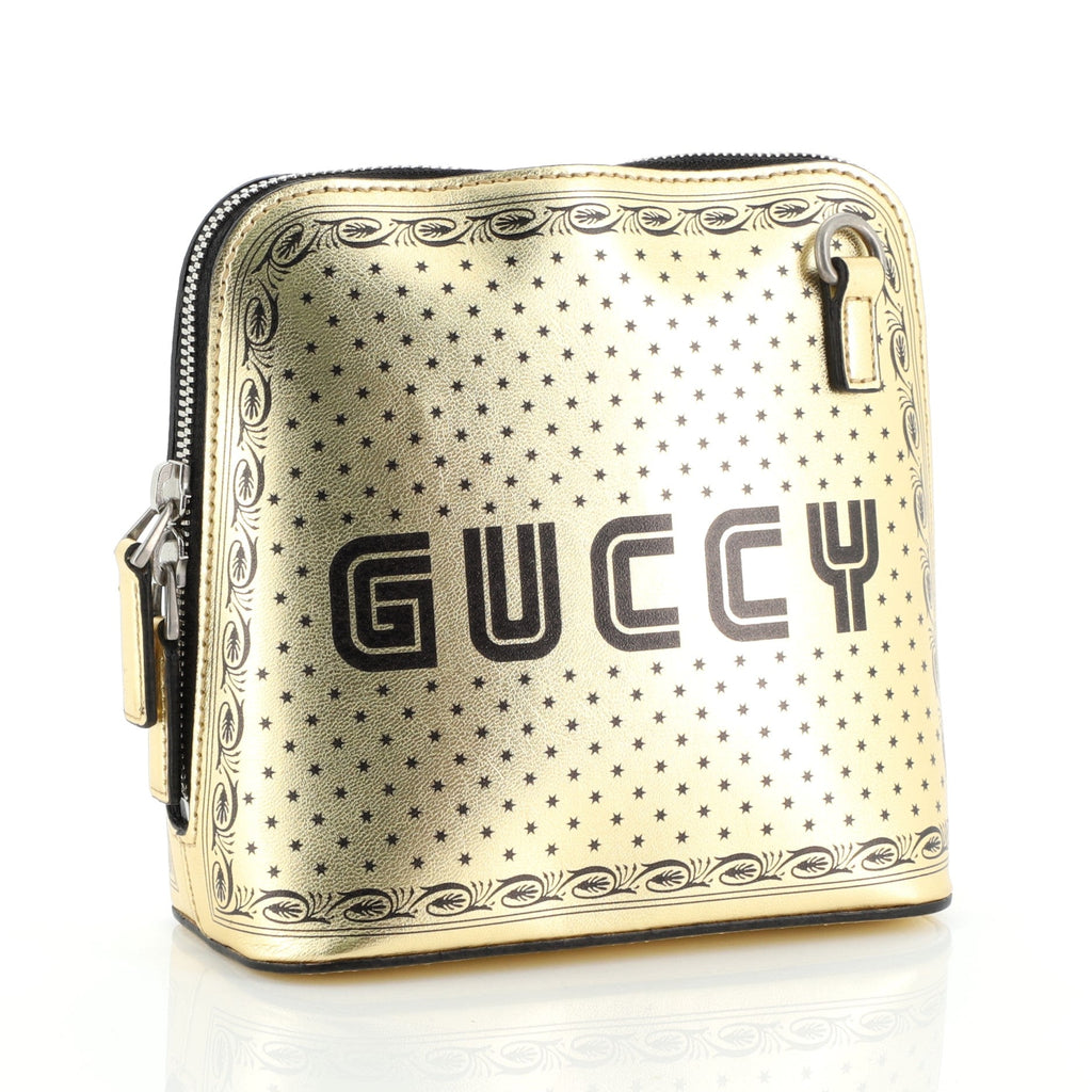 Dome Crossbody Bag Limited Edition Printed Leather Mini